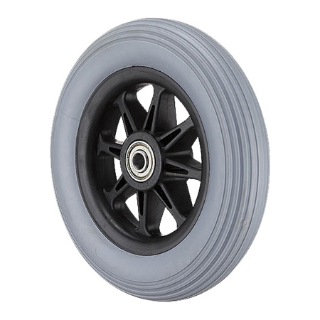 6x1-1/4" Wheel with Solid PU Tire GH0608